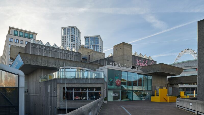 Outside Hayward Gallery