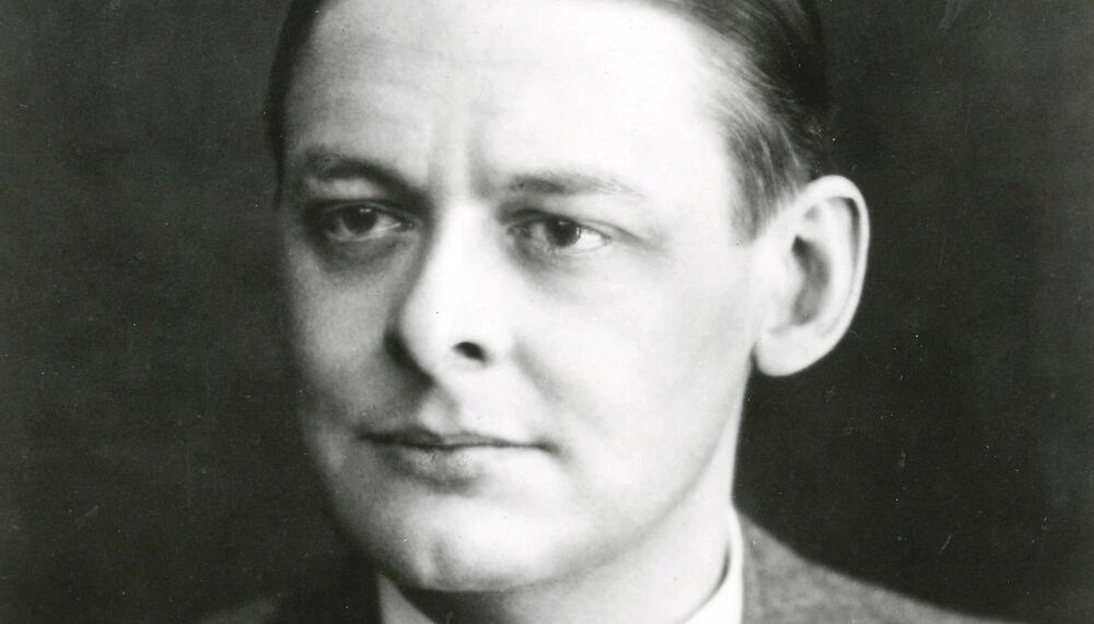 Portrait of poet, T.S. Eliot