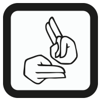 British Sign Language symbol