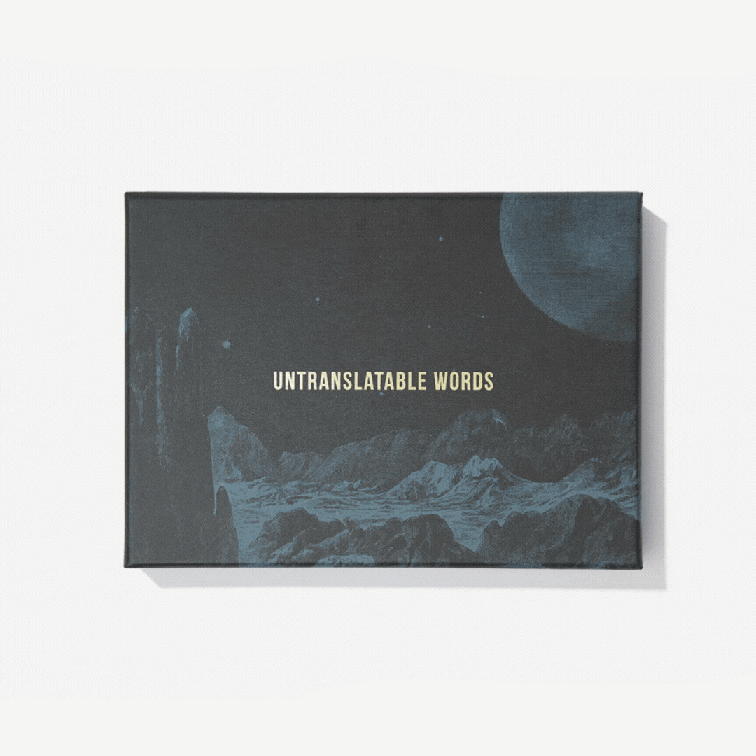 Book cover of Untranslatable Words