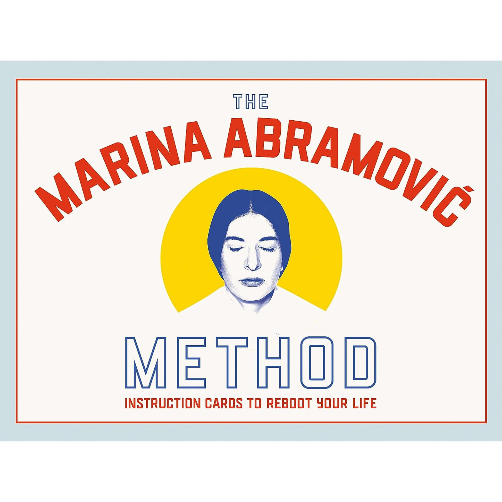 Cover of The Marina Abramovic Method cards