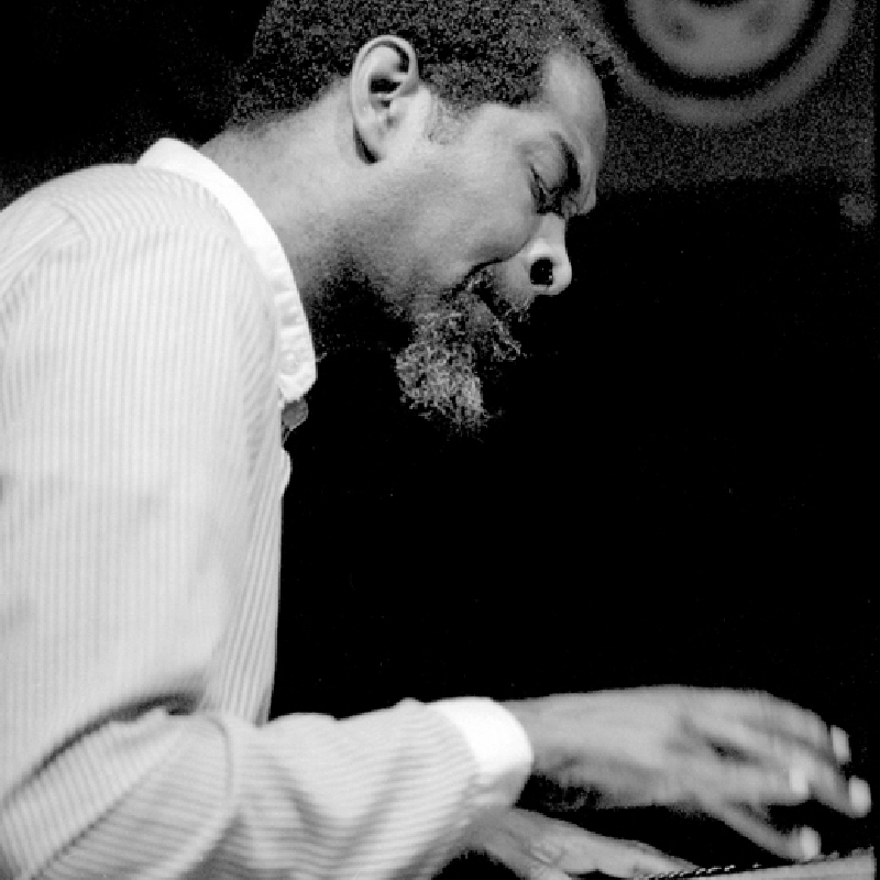 Composer Muhal Richard Abrams plays the piano