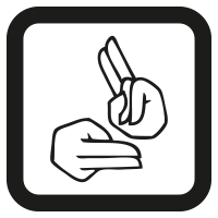 British Sign Language symbol