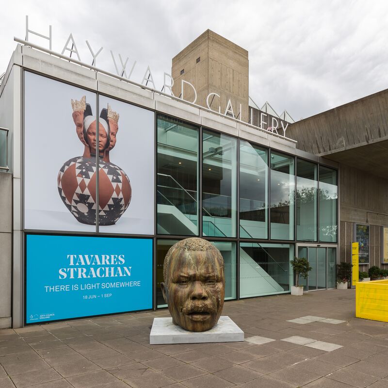 Outside of the Hayward Gallery building