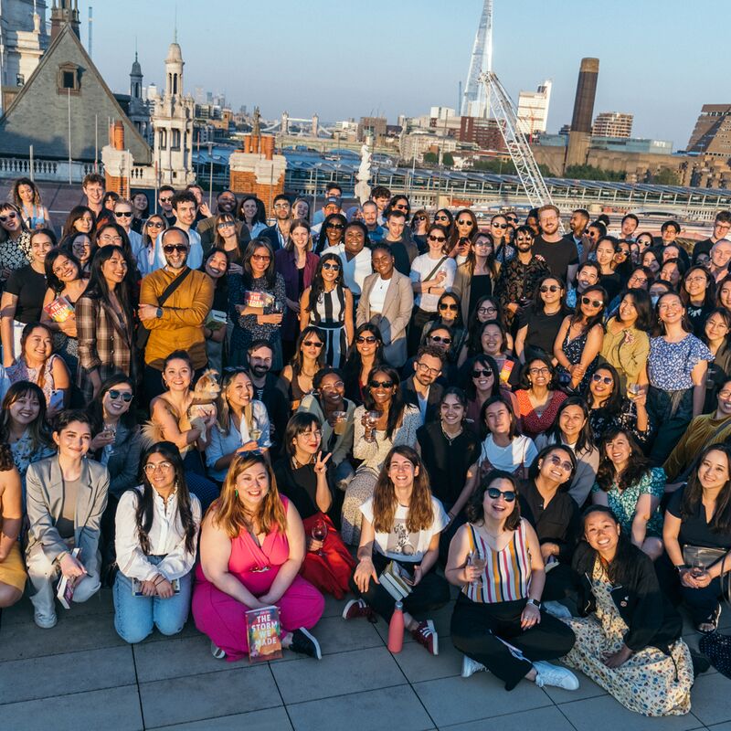 Group photo from ESEA Publishing Network Summer Party