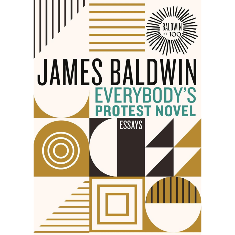 Cover of James Baldwin's essays book