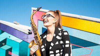 Jess Gillam, saxophonist