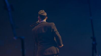 Joelle Taylor on the Out-Spoken stage.