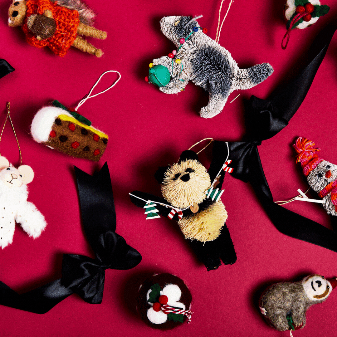 a gif of Christmas gifts