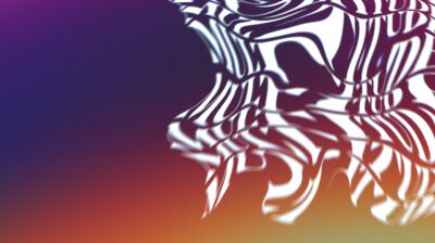 The wavy word "Multiudes" over a colourful background