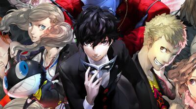 Illustration of the Persona Grooves game