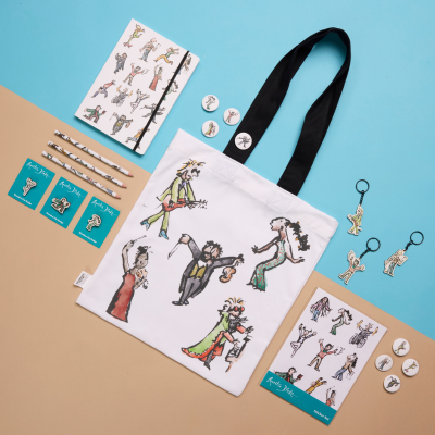 A photograph of quentin blake illustrated merchandise