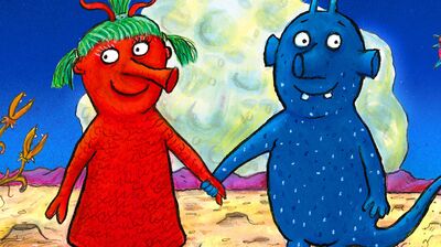 An illustration of The Smeds and the Smoos