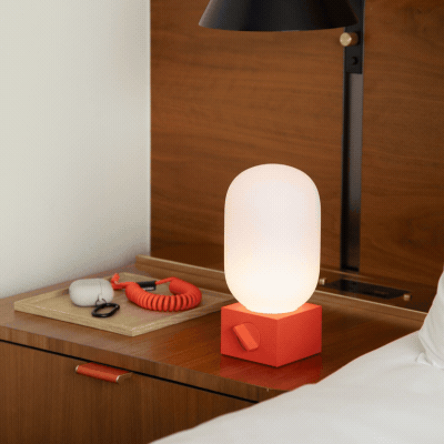 Gif of a portable light