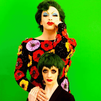 A gif of performers