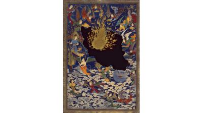 Next Verse: A Young Poets' Summit image shows five people talking on a panel with a warmly lit wooden background