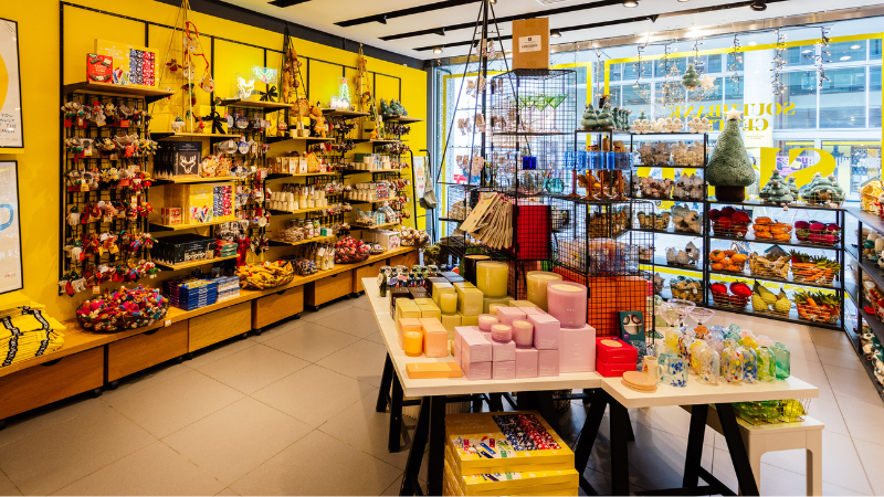 Southbank Centre Shop stocked for Christmas