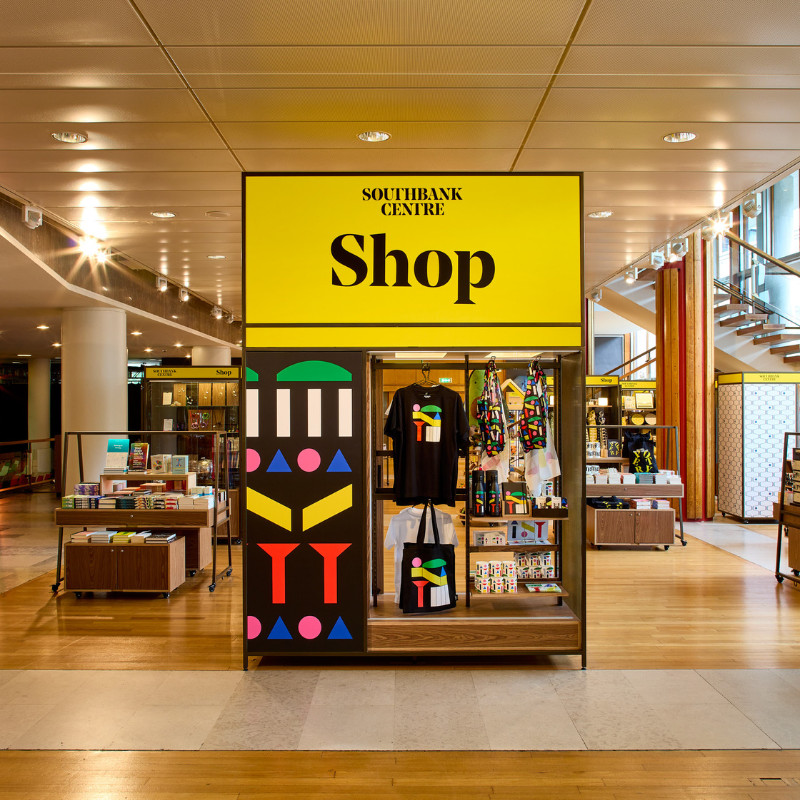 Print section in the Royal Festival Hall Shop