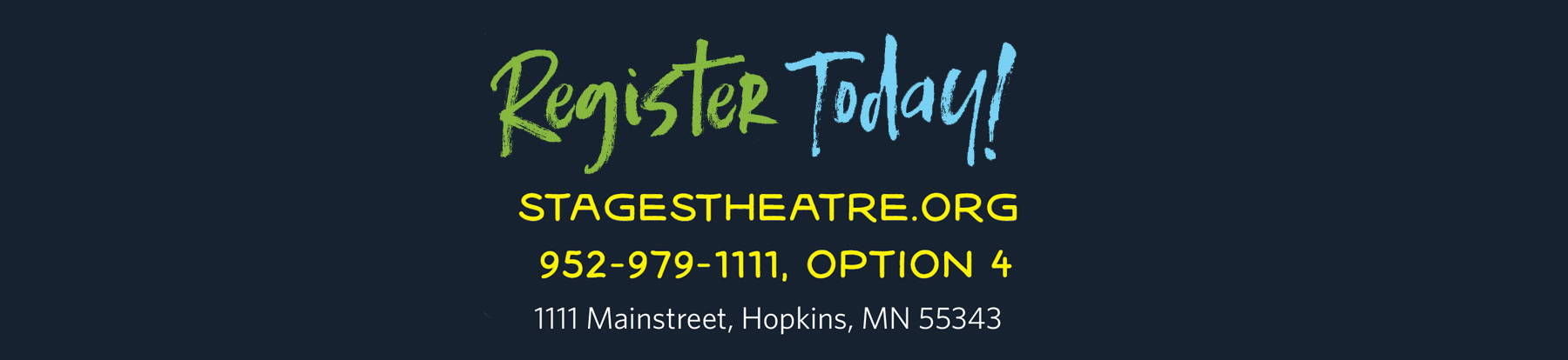 Register Today!