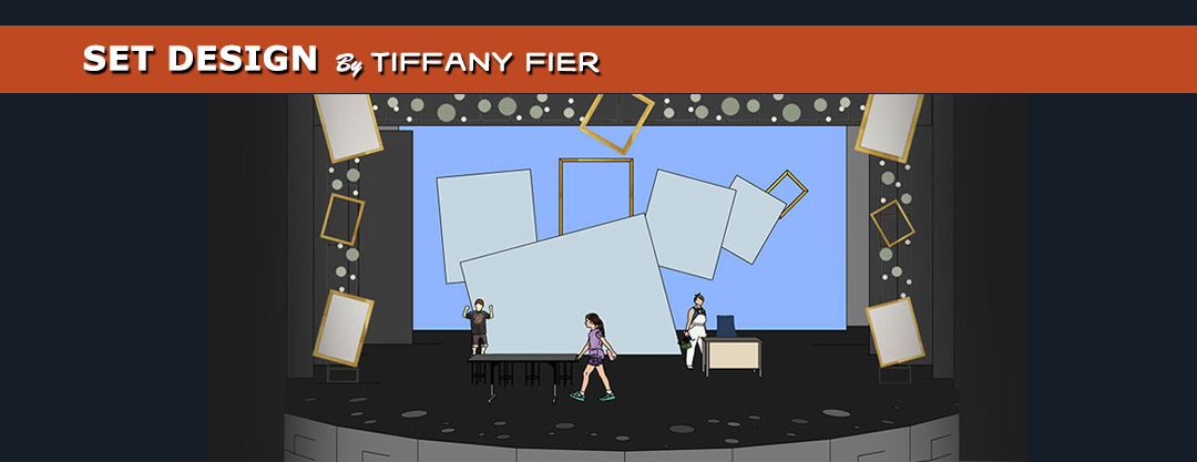 Sneak Peek of the Set Design of THE DOT by Tiffany Fier