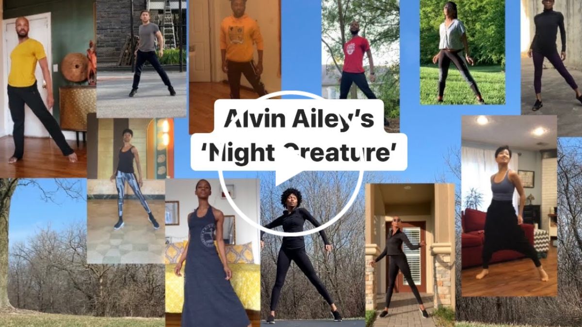 Ailey Dancers Perform Excerpt of Night Creature