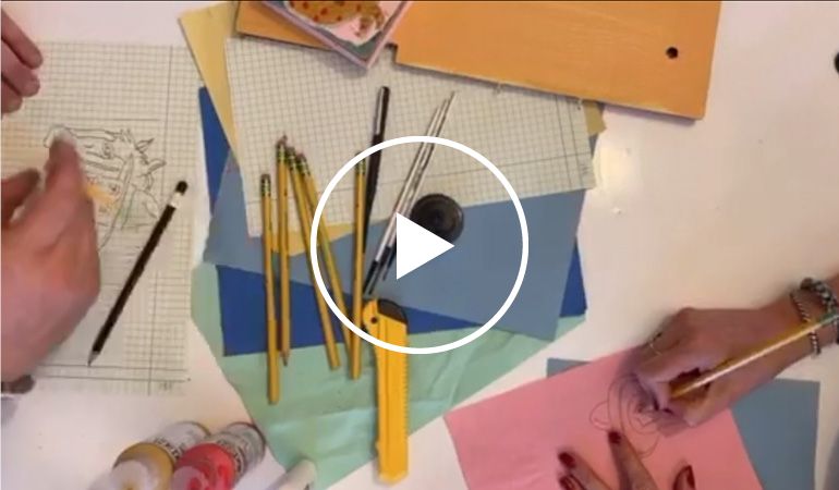 Watch video: Getting Crafty with Caitlin and Mike