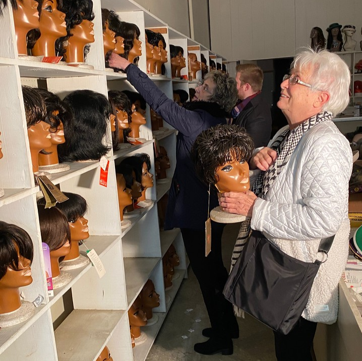 Sue Griffin at Colonial Wigs