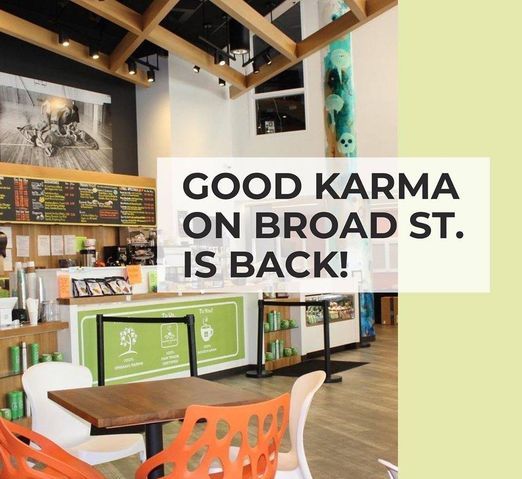 Good Karma on Broad Street is Back!