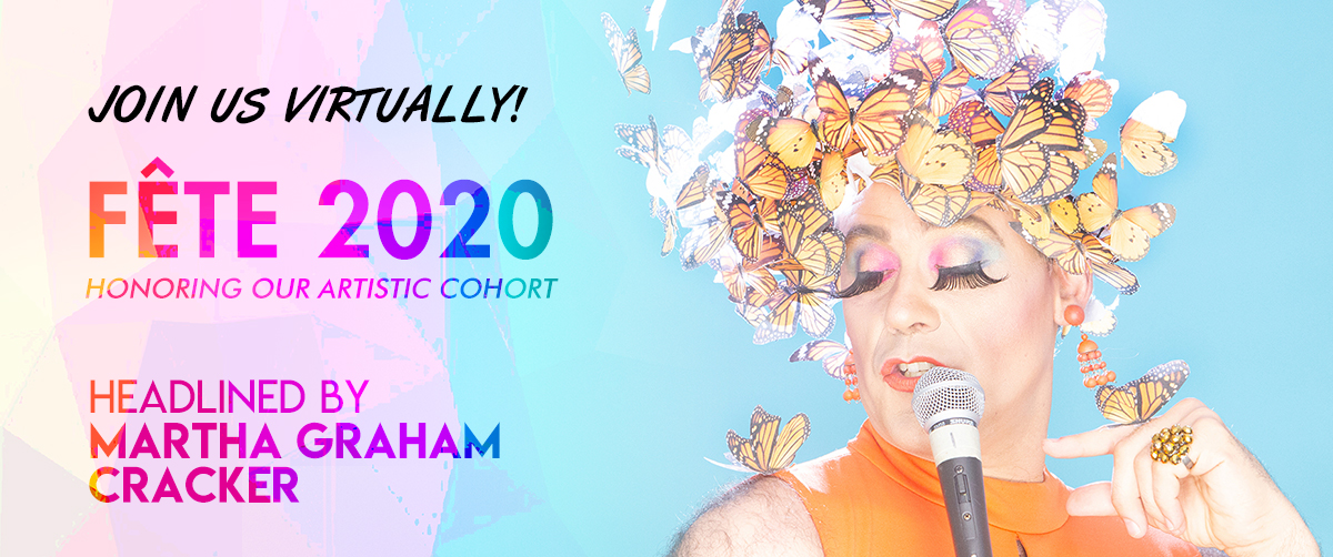 Join us for Fete 2020, this Sunday at 5:30 p.m., hosted by Martha Graham Cracker