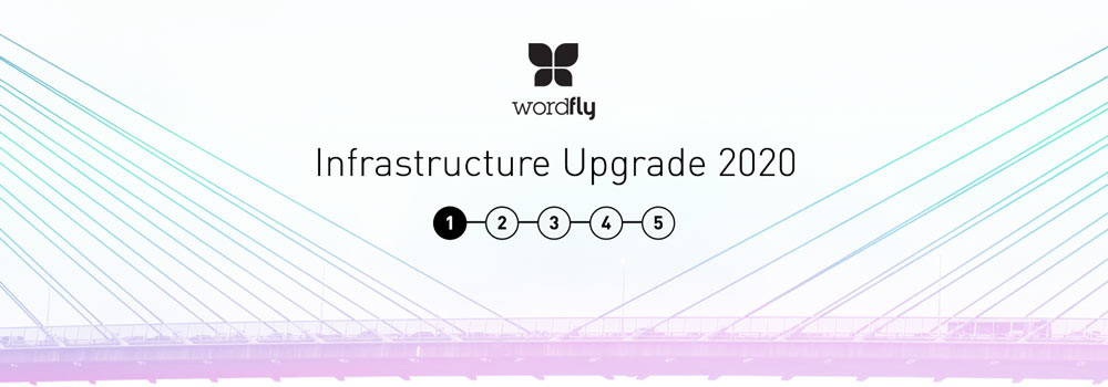 WordFly Infrastructure Upgrade 2020 -- 1 of 5
