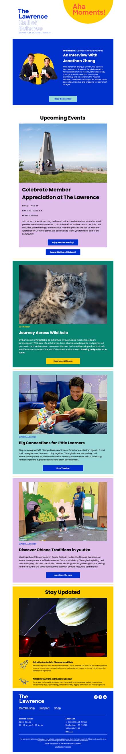 Aha Moments! Explore Wild Asia, Connect With Your Little Scientists, and More!