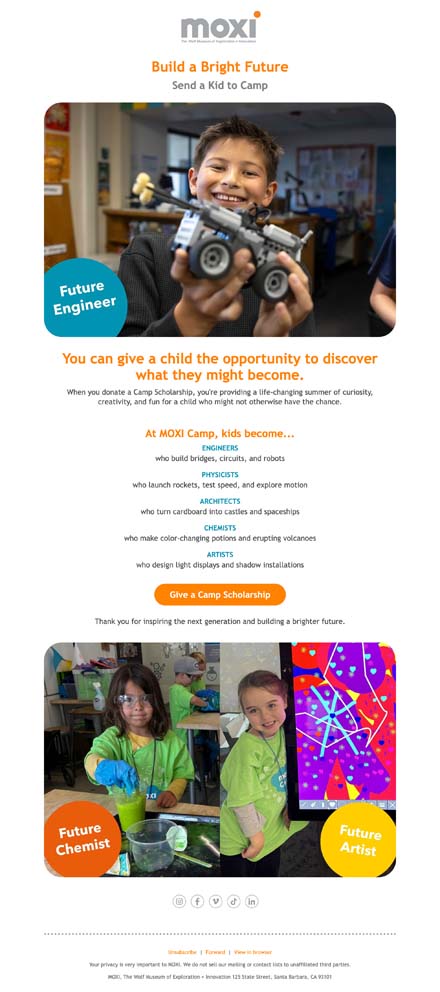 Help Open the Door to Possibility - Send a Kid to Camp