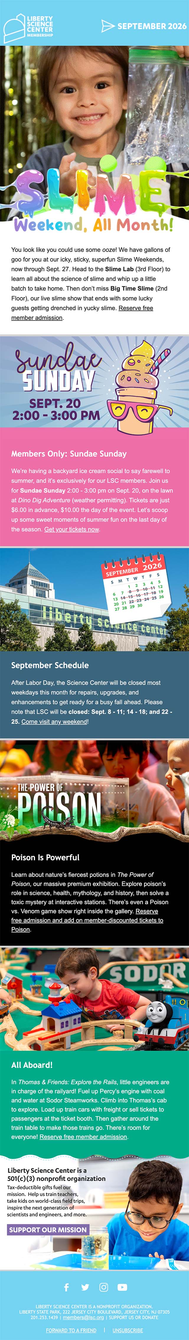 September is Slime Time at LSC - mobile view