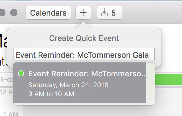 Add a calendar reminder Help Center