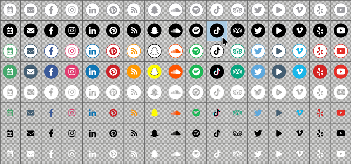 Color editor - Free multimedia icons