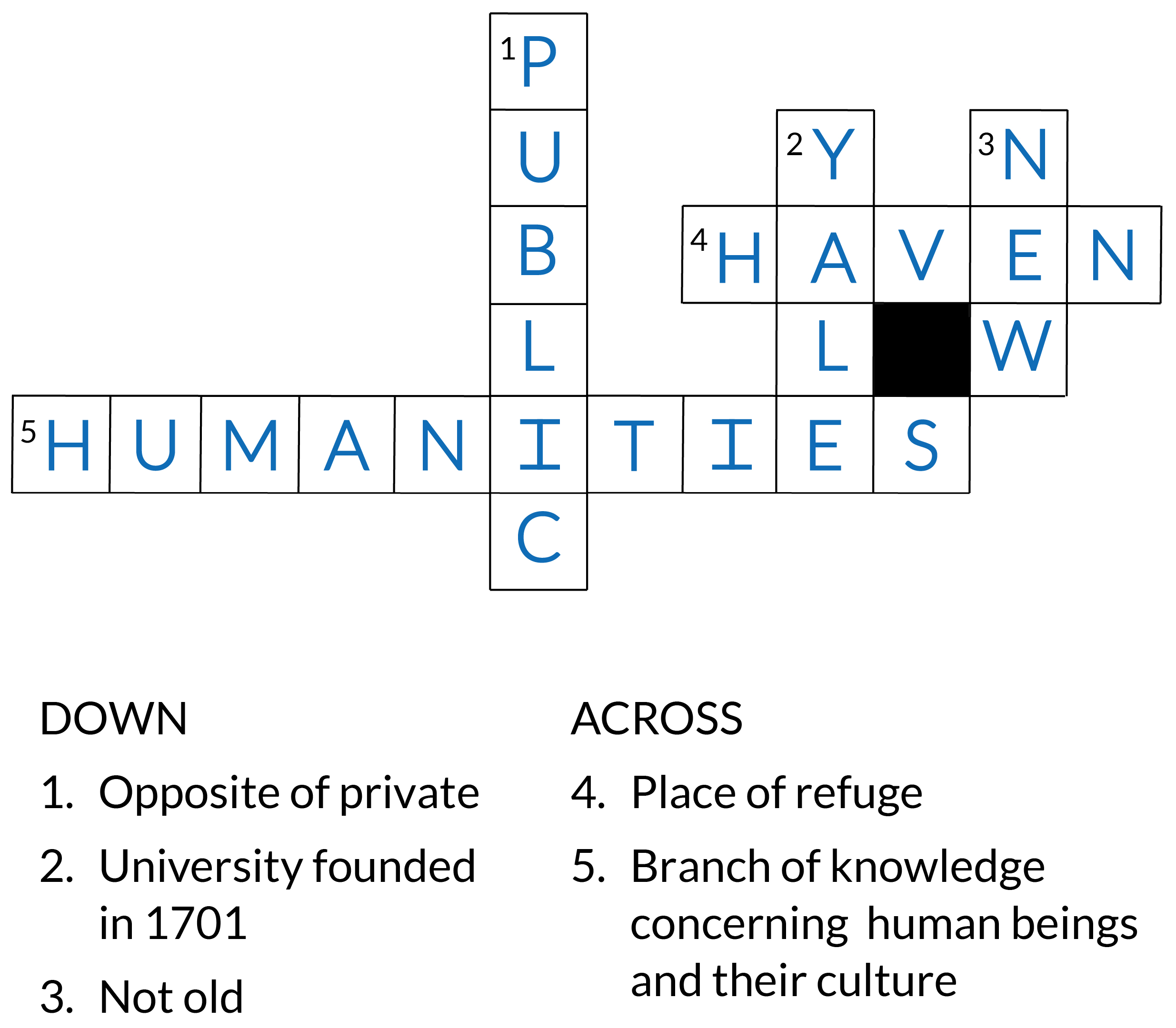 This month's puzzler