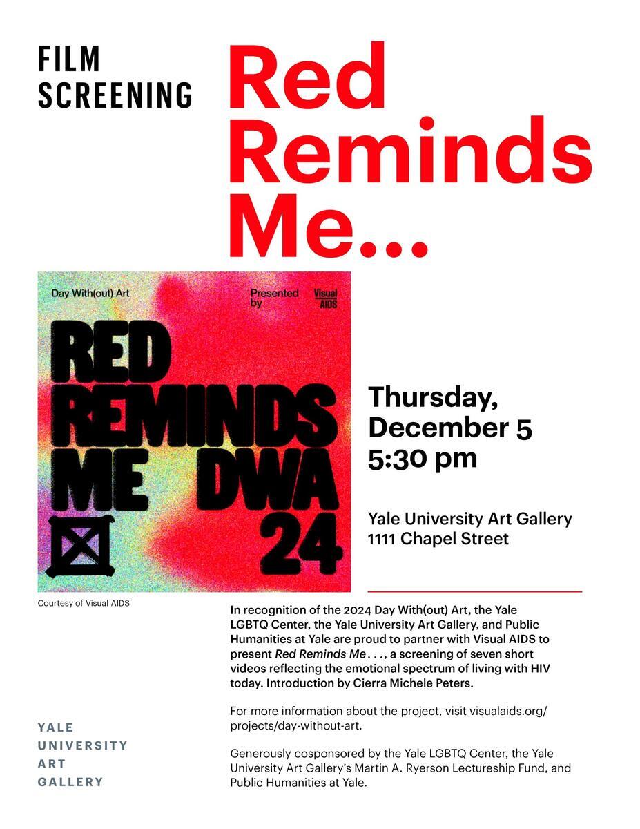 Photo of Sammy Davis Jr. overlaid with blue and red gradients, and laid out with event information.