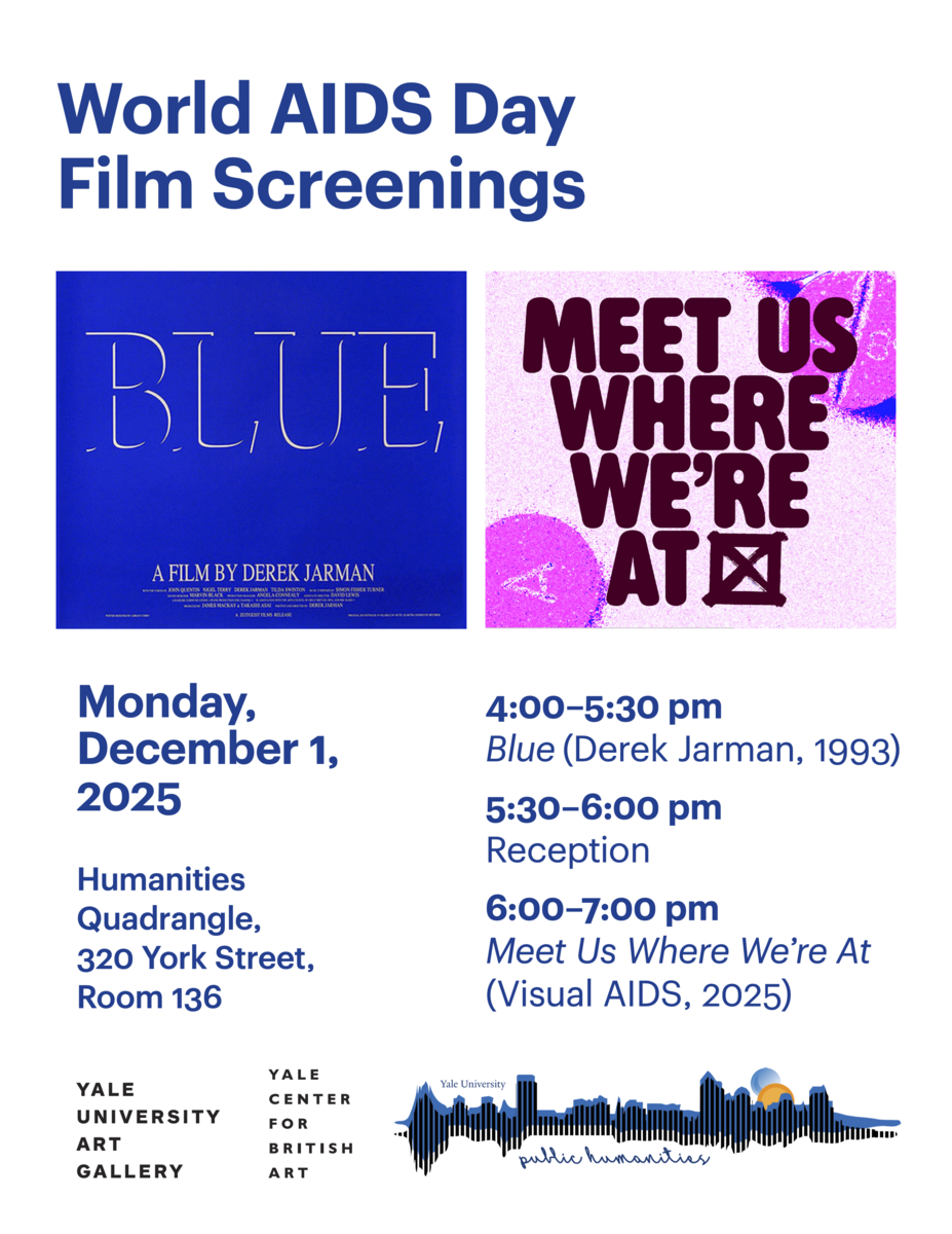 Photo of Sammy Davis Jr. overlaid with blue and red gradients, and laid out with event information.