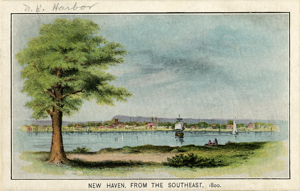 New Haven, from the Southeast, 1800