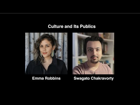 Culture and Its Publics: A Conversation with Emma Robbins